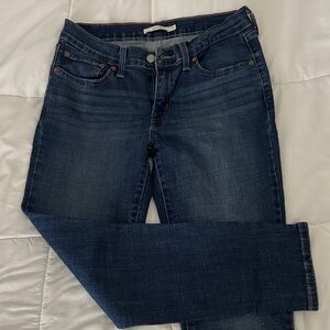 Levi's Women's Dark Indigo Skinny Jeans